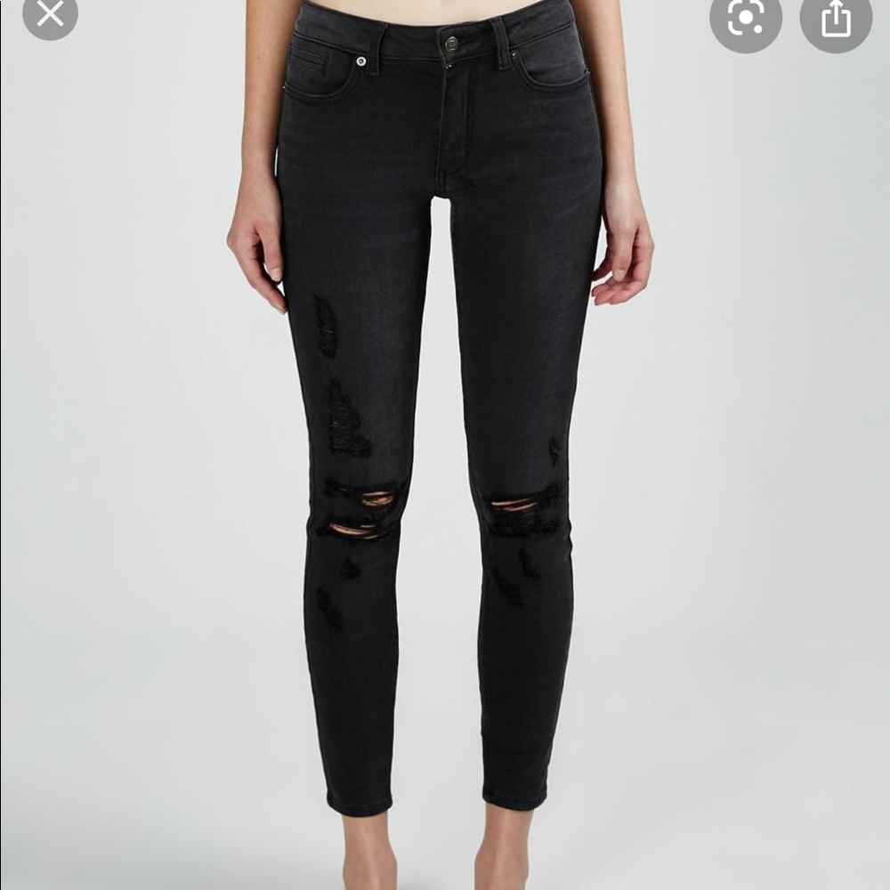 Ksubi skinny jeans with rips